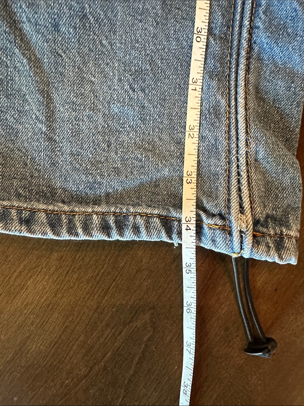 Angel Kiss Light Blue Denim Cargo Skirt Size 3/26 - Picture 14 of 14